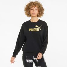 Джемпер женский Puma ESS+ Metallic Logo Crew TR