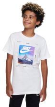 Футболка подростковая Nike Sportswear U Tee Photo (Белый)