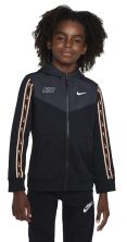 Толстовка для мальчиков Nike Sportswear B Repeat Sweatjacket Full-Zip Hoodie (черный)