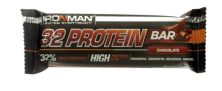 Батончик "32 Protein"  50 г IRONMAN шоколад/тёмная глазурь
