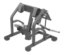 Бицепс BRONZE GYM PL-1713, черный