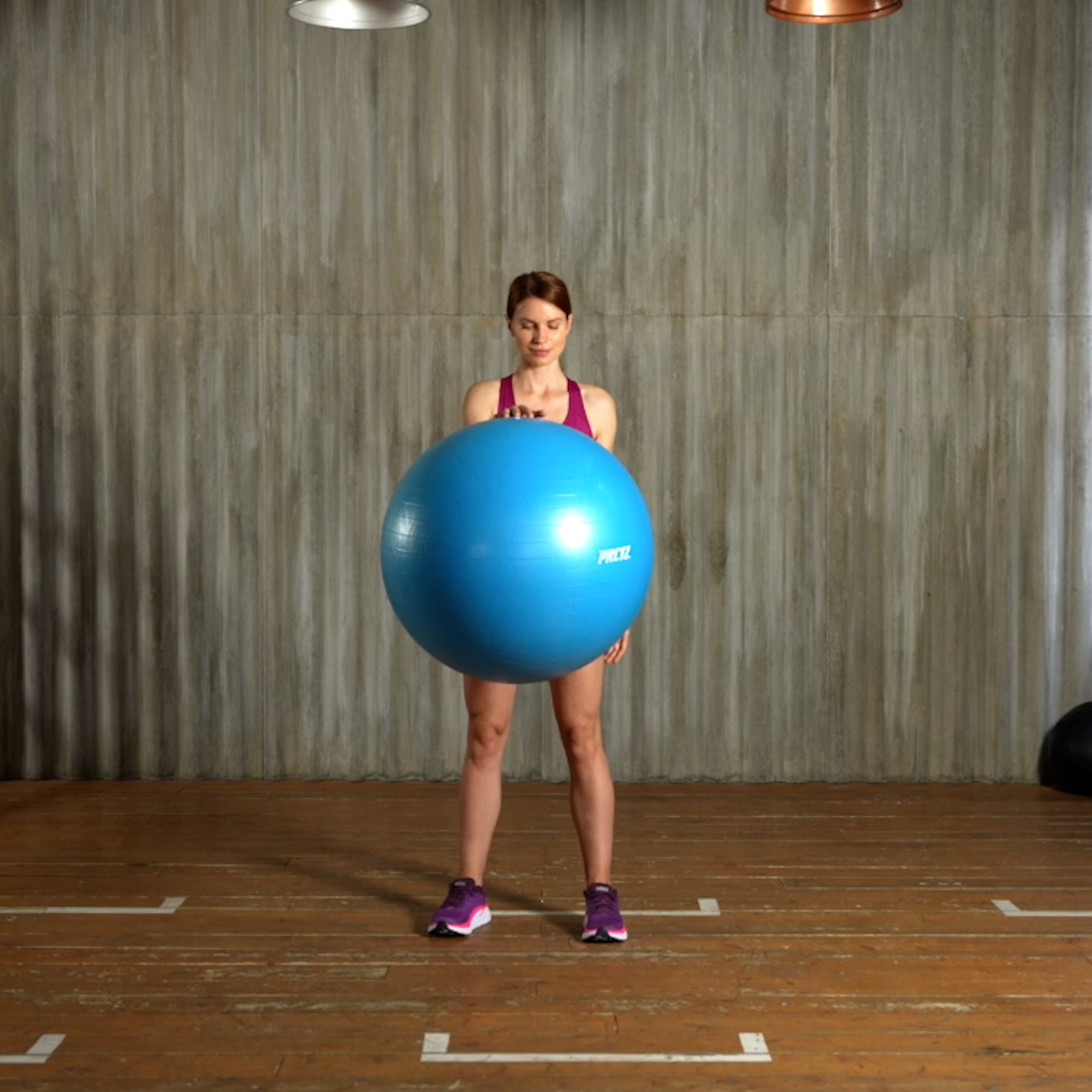 Мяч гимнастический PRCTZ GYM BALL ANTI-BURST, 75 см.