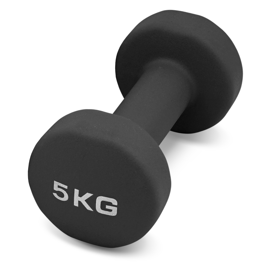 Гантель для аэробики неопреновая PRCTZ NEOPRENE DUMBBELL, 5 кг.