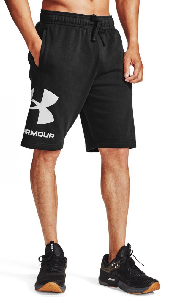 Шорты мужские Under Armour Rival FLC Big Logo Shorts (MD; 48-50; black (черный); 1357118-001-MD)