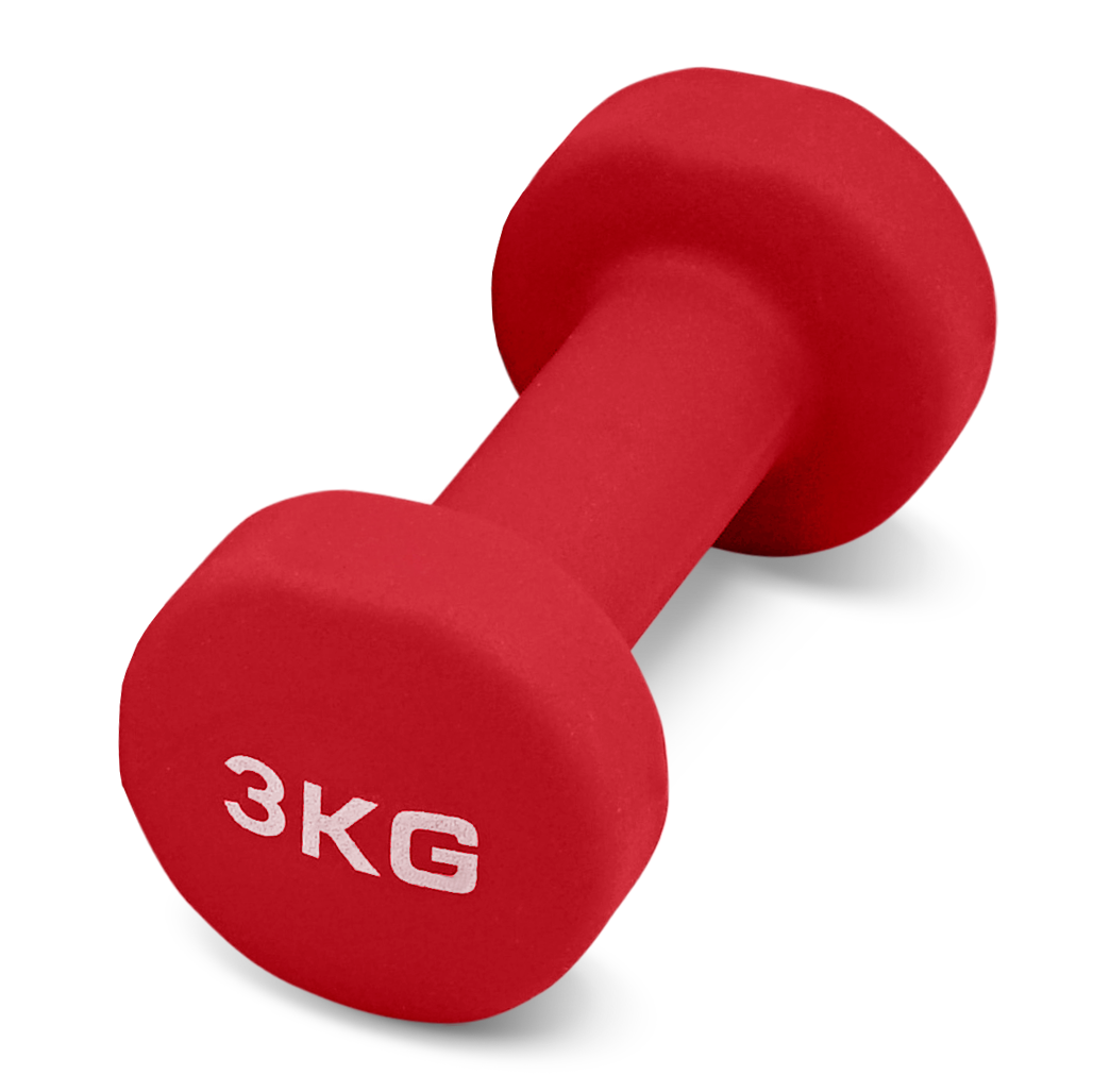 Гантель для аэробики неопреновая PRCTZ NEOPRENE DUMBBELL, 3 кг.