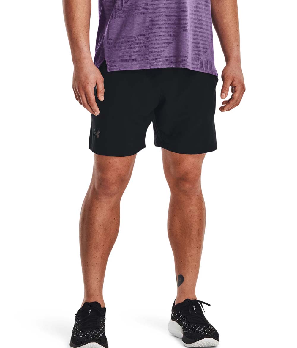 Шорты мужские Under Armour LAUNCH ELITE 2in1 7IN SHORT (001) (MD(48-50); черный; 1376831-001-MD)