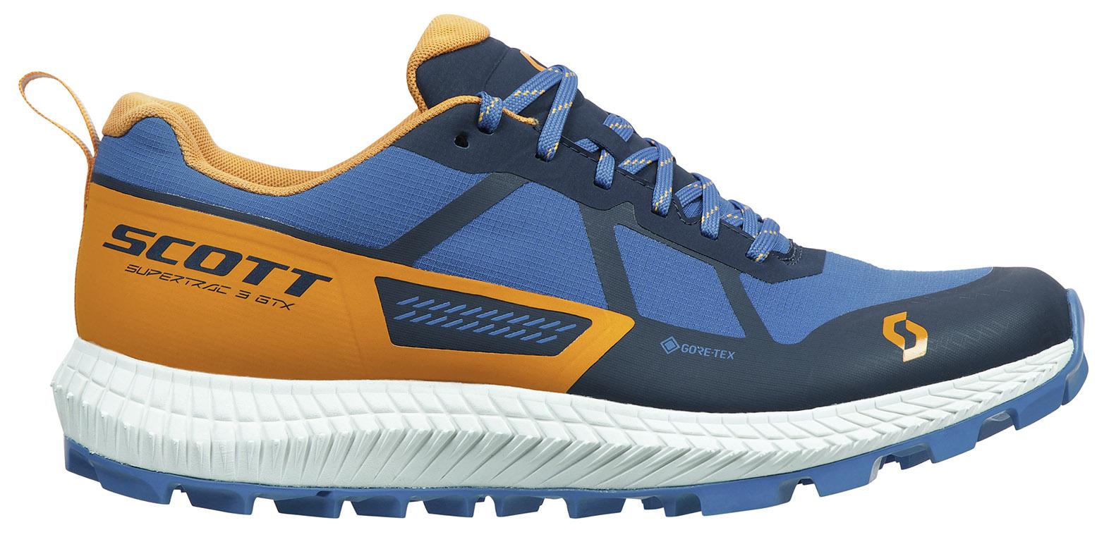 Кроссовки мужские SCOTT Supertrac 3 GTX (Midnight Blue/Bright Orange USA 10.5 || UK 9.5 || RUS 43.5 || ES287821-7189-105)