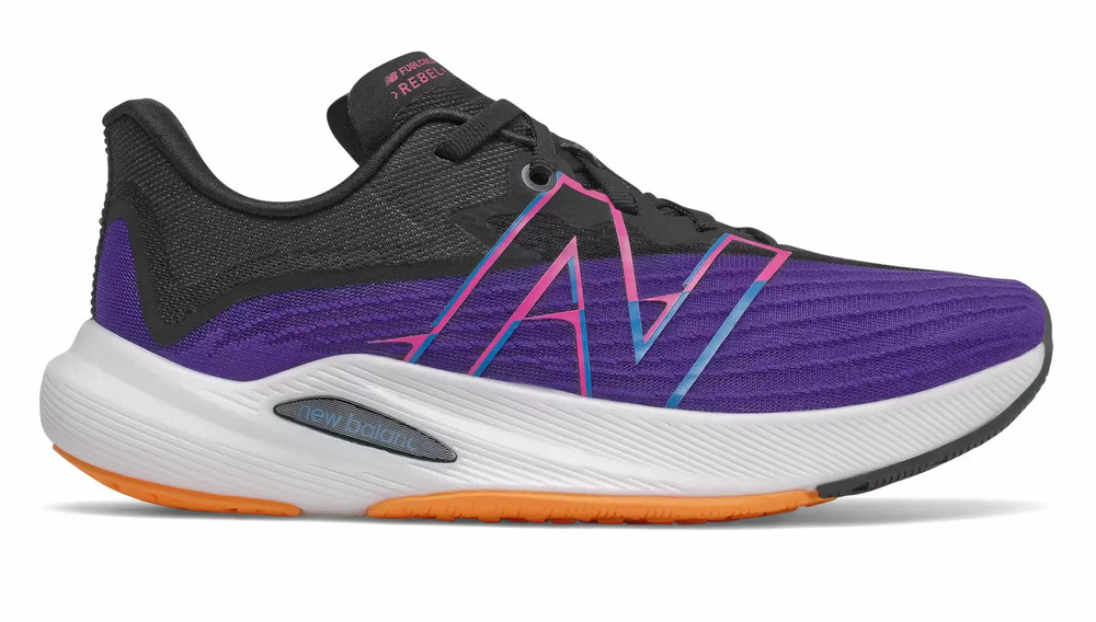 Кроссовки женские New Balance FuelCell Rebel v2 (Deep Violet/Black, 6.5, WFCXCV2-65)