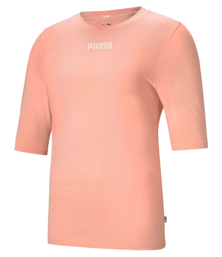 Футболка Puma Modern Basics Tee 58592902 Белый (XS; 40-42; pink (розовый); 58592926-XS)