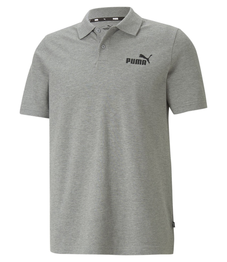 Поло Puma Essentials Pique Polo 58667403 Серый (S; 44-46; grey (серый); 58667453-S)