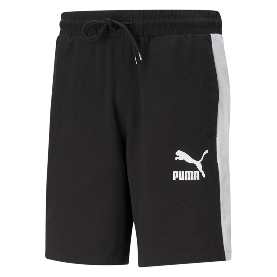 Шорты мужские Puma Iconic T7 Jersey Short 8 (S; 44-46; black (черный); 59990101-S)