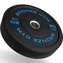 Диск бамперный BRONZE GYM 20 кг