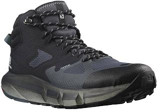 Ботинки мужские Salomon PREDICT HIKE MID GTX (Ebony/Black/Stormy Weather)