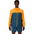 Ветровка мужская ASICS FUJITRAIL PACKABLE JACKET (Fellow Yellow/Magnetic Blue) - фото № 1