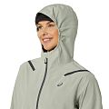 Куртка женская ASICS ACCELERATE WATERPROOF 2.0 JACKET (Olive Grey) - фото № 7