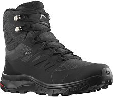 Ботинки мужские Salomon OUTblast TS CSWP (Black/Black/Black)