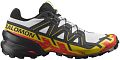 Кроссовки  мужские Salomon SPEEDCROSS 6 (White/Black/Empire Yellow) - фото № 1
