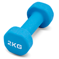 Гантель для аэробики неопреновая PRCTZ NEOPRENE DUMBBELL, 2 кг. - фото № 2