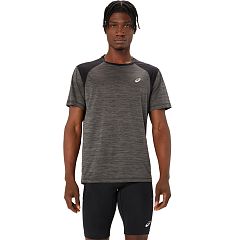 Футболка мужская ASICS ROAD SHORT SLEEVE TOP (Performance Black)