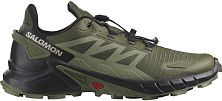 Кроссовки мужские Salomon SUPERCROSS 4 (Olive Night/Moss Gray/Black)