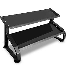 Стойка для гексагональных гантелей 2,5-25 кг 10 пар BRONZE GYM PARTNER AL-418