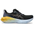 Кроссовки мужские ASICS NOVABLAST 4 (Black/Thunder Blue) - фото № 1