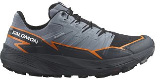 Кроссовки мужские SALOMON THUNDERCROSS GTX (Flint/Carbon/Orange pepper)