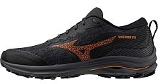 Кроссовки мужские Mizuno Wave Rider GTX (Black/Nasturtium/Carrot Curl)