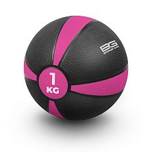 Медбол резиновый BRONZE GYM,1 кг.