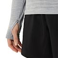 Лонгслив женский ASICS SEAMLESS LONG SLEEVE TOP (Carrier Grey/Glacier Grey) - фото № 5