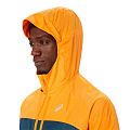 Ветровка мужская ASICS FUJITRAIL PACKABLE JACKET (Fellow Yellow/Magnetic Blue) - фото № 7