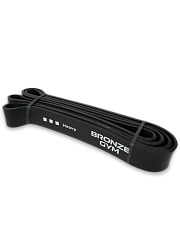 Лента силовая BRONZE GYM, сильное сопр.