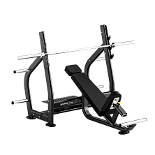 Скамья олимпийская для жима наклонная BRONZE GYM RAVE RE56