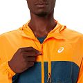 Ветровка мужская ASICS FUJITRAIL PACKABLE JACKET (Fellow Yellow/Magnetic Blue) - фото № 6