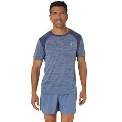 Футболка мужская ASICS ROAD SHORT SLEEVE TOP (Thunder Blue)