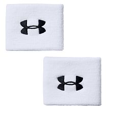 Напульсники Under Armour UA Performance Wristbands-WHT (100)
