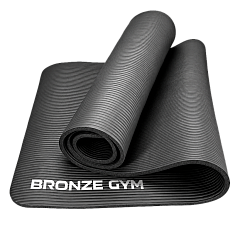 Коврик для фитнеса BRONZE GYM,173x61x1,5см. 