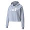 Толстовка женская Puma ESS Cropped Logo Hoodie TR - фото № 1