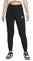 Штаны женские Nike Sportswear Club Fleece Mid-Rise Pant Tight (черный) - фото № 1