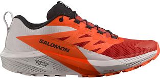 Кроссовки мужские SALOMON SENSE RIDE 5 (Lunar Rock/Shoran/Fiery Red)