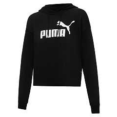 Толстовка женская Puma ESS Cropped Logo Hoodie TRВ