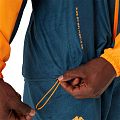 Ветровка мужская ASICS FUJITRAIL PACKABLE JACKET (Fellow Yellow/Magnetic Blue) - фото № 10