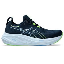 Кроссовки мужские ASICS GEL-Nimbus 26 (French Blue/Electric Lime)