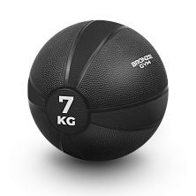 Медбол резиновый BRONZE GYM, 7 кг.