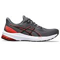 Кроссовки мужские ASICS GT-1000 12 (Carrier Grey/True Red) - фото № 1