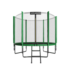 Батут 8FT каркасный с внешней защитной сеткой APPLEGATE JUMP OPTIMAL, 244см.