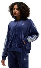 Толстовка женская Jordan Flight Velour Full-Zip