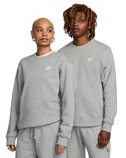 Толстовка мужская Nike Sportswear Club Crew (серый)
