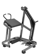 Отведение ноги назад BRONZE GYM PL-1710, черный