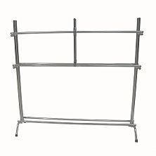 Мобильная подставка для ковриков, на 30-40 шт, 160х35х160 см. 